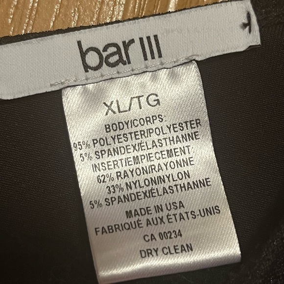 Bar III Black Dress - Picture 10 of 13